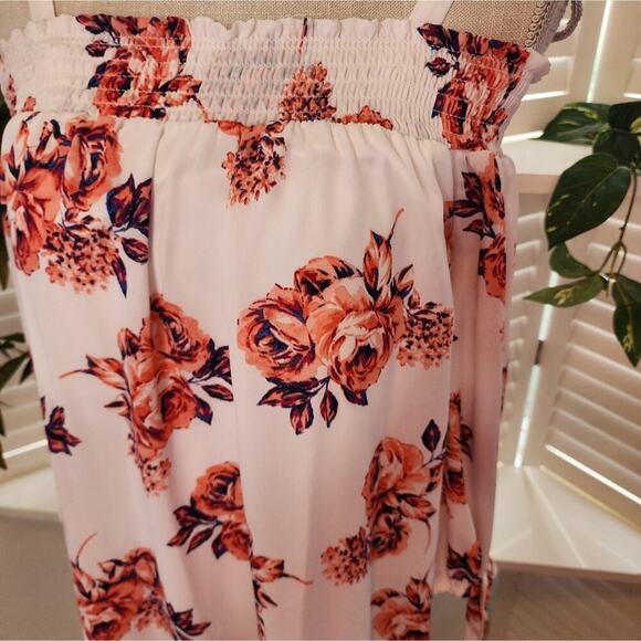 LILY ROSE NWOT ROSE OFF THE SHOULDER DRESS SIZE MED - Picture 5 of 7